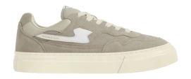 Sneaker Stepney Workers Club Pearl S-Strike Suede Herren Light Grey White