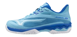 Padelschoen Mizuno Women Wave Exceed Light 2 River Blue White Mugen Blue