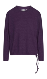 Pyjamashirt Essenza Women Daphni Melange Purple Grape