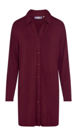 Nachthemd Essenza Damen Valentina Uni Burgundy