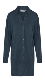 Nachthemd Essenza Damen Valentina Uni Slate Grey