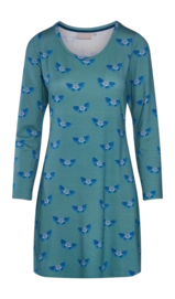 Nachthemd Essenza Damen Elm Eliza Soft Teal