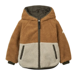 Jas Liewood Kids Jackson Reversible Jacket Army brown mix