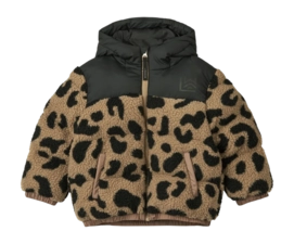 Jacke Liewood Kinder Niko Pile Jacket Kinder Mega Leo/Oat Mix