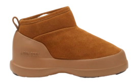 Boots Moon Boot Femme Luna Low Suede Cognac
