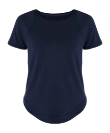 T-Shirt Sweaty Betty Women Breathe Easy Navy Blue '24