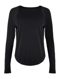 Long Sleeve T-Shirt Sweaty Betty Women Breathe Easy Black '24