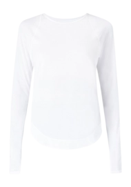 Long Sleeve T-Shirt Sweaty Betty Women Breathe Easy White '24