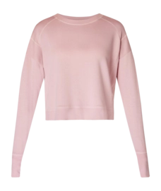 Jumper Sweaty Betty Women After Class Crop Pirouette Pink