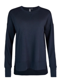Jumper Sweaty Betty Women After Class Longline Navy Blue