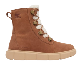 Bottines Sorel Women Explorateur III Joan Cozy WP Velvet Tan Canoe