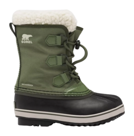 Bottes de Neige Sorel Enfant Yoot PAC Nylon WP Hiker Green