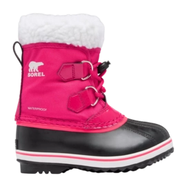 Bottes de Neige Sorel Enfant Yoot PAC Nylon WP Bright Rose 24