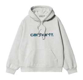Hoodie Carhartt WIP Unisex Hooded Carhartt Sweat Ash Heather / Duck Blue