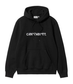 Kapuzenpullover Carhartt WIP Hooded Carhartt Sweat Unisex Black / White