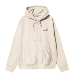 Veste Carhartt WIP Unisexe Hooded American Script Moonbeam