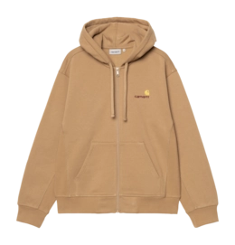 Jacke Carhartt WIP Hooded American Script Unisex Peanut