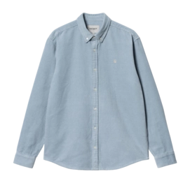 Chemise Carhartt WIP Unisex L/S Madison Cord Dusty Ice / Wax