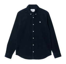 Chemise Carhartt WIP Unisexe L/S Madison Cord Dark Navy / Wax