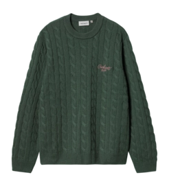 Pull Carhartt WIP Unisexe Signature Sycamore Tree / Dusty Rose