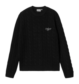 Sweater Carhartt WIP Unisex Signature Black / Wax