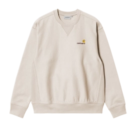 Pull Carhartt WIP Unisexe American Script Moonbeam
