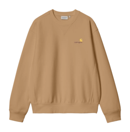 Sweatshirt Carhartt WIP American Script Unisex Peanut
