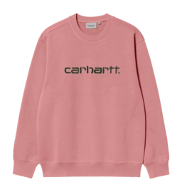 Pull Carhartt WIP Unisexe Sweat Carhartt Sweat Dusty Rose / Sycamore Tree