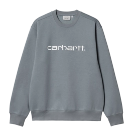Sweatshirt Carhartt WIP Unisex Carhartt Sweat Dove Grey / Wax