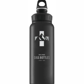 Wasserflasche Sigg WMB Mountain Touch 1L Black