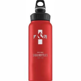 Wasserflasche Sigg WMB Mountain Touch 1L Red