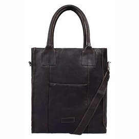 Shoppingbag Shabbies Amsterdam SHB0364 Vegetable Tanned Leather Green