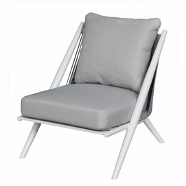Loungestoel Miloo Home Beri White