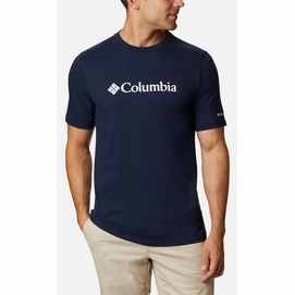 T-Shirt Columbia Men's CSC Basic Logo Short Sleeve Collegiate Navy-XS