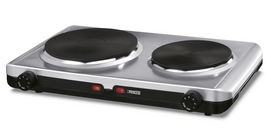 Elektrische Kochplatte Princess 302202 Double Steel