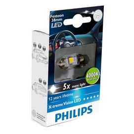 LED Verlichting Philips X-tremeVision 4000K 10,5x38mm