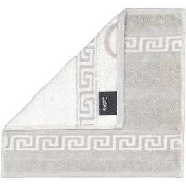 Gezichtsdoekje Cawö Noblesse Duo Reversible Platinum (Set van 6)