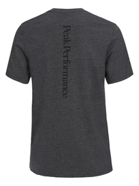 T-shirt Peak Performance Men Track Tee Dark Grey Mel