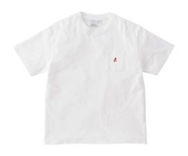 T-Shirt Gramicci Unisex One Point Tee White