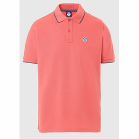 Polo North Sails Homme SS Polo With Graphic Spiced Coral-L
