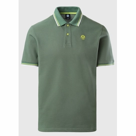 Polo North Sails Homme SS Polo With Logo Military Green-L