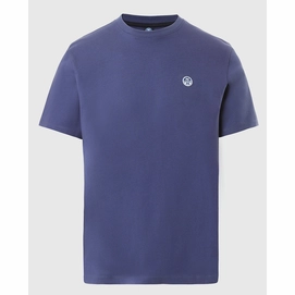 T-Shirt North Sails SS T-Shirt With Logo Herren Ocean Blue-L