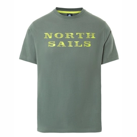 T-Shirt North Sails Homme SS T-Shirt Graphic Military Green-XL
