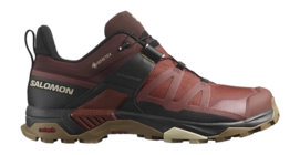 Wandelschoen Salomon Men X Ultra 4 GTX Burnt Henna Black Dull Gold