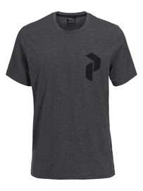 T-shirt Peak Performance Hommes Track Tee Dark Grey Mel