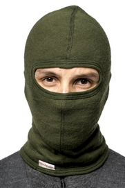 Balaclava Woolpower 200 Large Green
