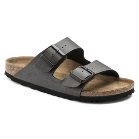 Slipper Birkenstock Men Arizona BF Pull Up Anthracite Veg Narrow