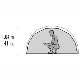 Tent MSR Elixir 3 Tent Gray V2