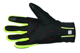 Fietshandschoen Sportful Men Sotto Zero Glove Black Yellow Fluo