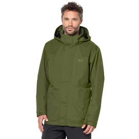 Jas Jack Wolfskin Men Echo Peak Flex Cypress Green